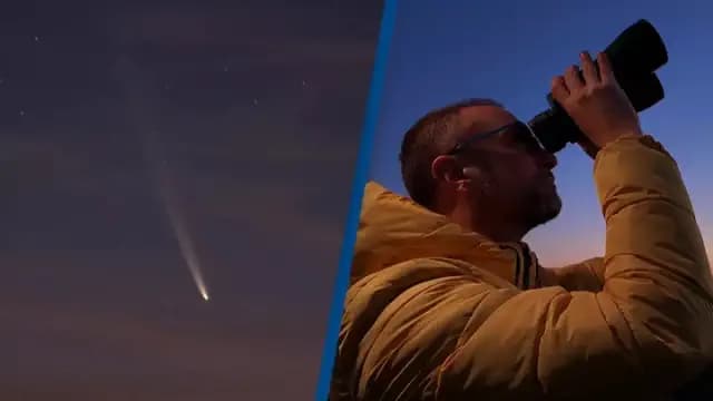 How to observe the rare comet that will be visible from Earth this month