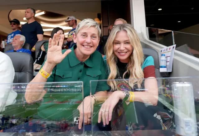 Ellen DeGeneres Debuts Gray Hair Upon Her Return to the United States