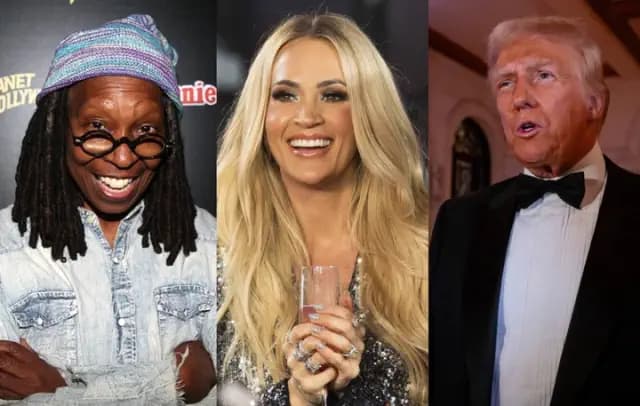 Whoopi Goldberg stands up for Carrie Underwood regarding her performance at the Trump inauguration, although she admits she “won’t be tuning in.”