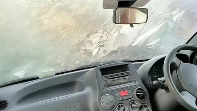 Potato trick prevents frost and ice buildup on vehicles during cold mornings.