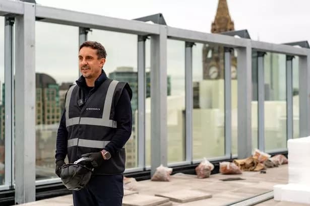 Gary Neville says ‘leap of faith’ paid off as No 1 St Michael’s in Manchester is fully let before building work completes