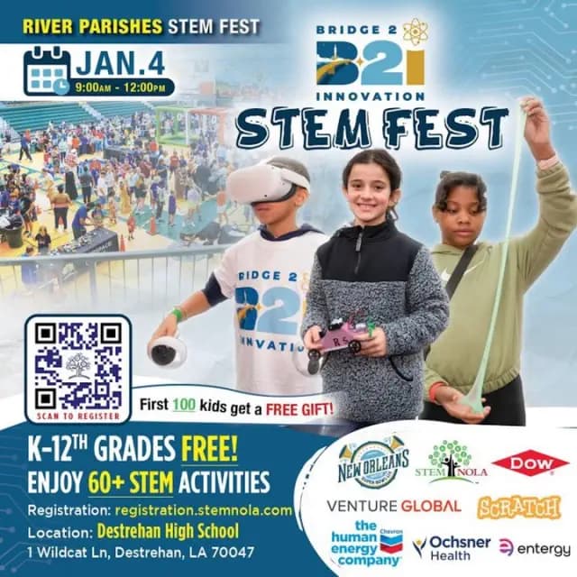 STEM: New Orleans Super Bowl Host Committee introduces 'Bridge 2 Innovation' program